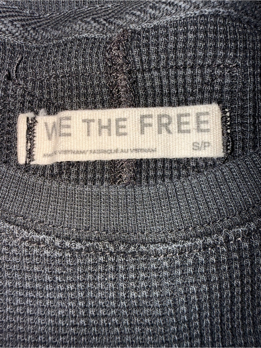 We The Free Lapis Cuff Long Sleeve Top. Size Small - Picture 8 of 8